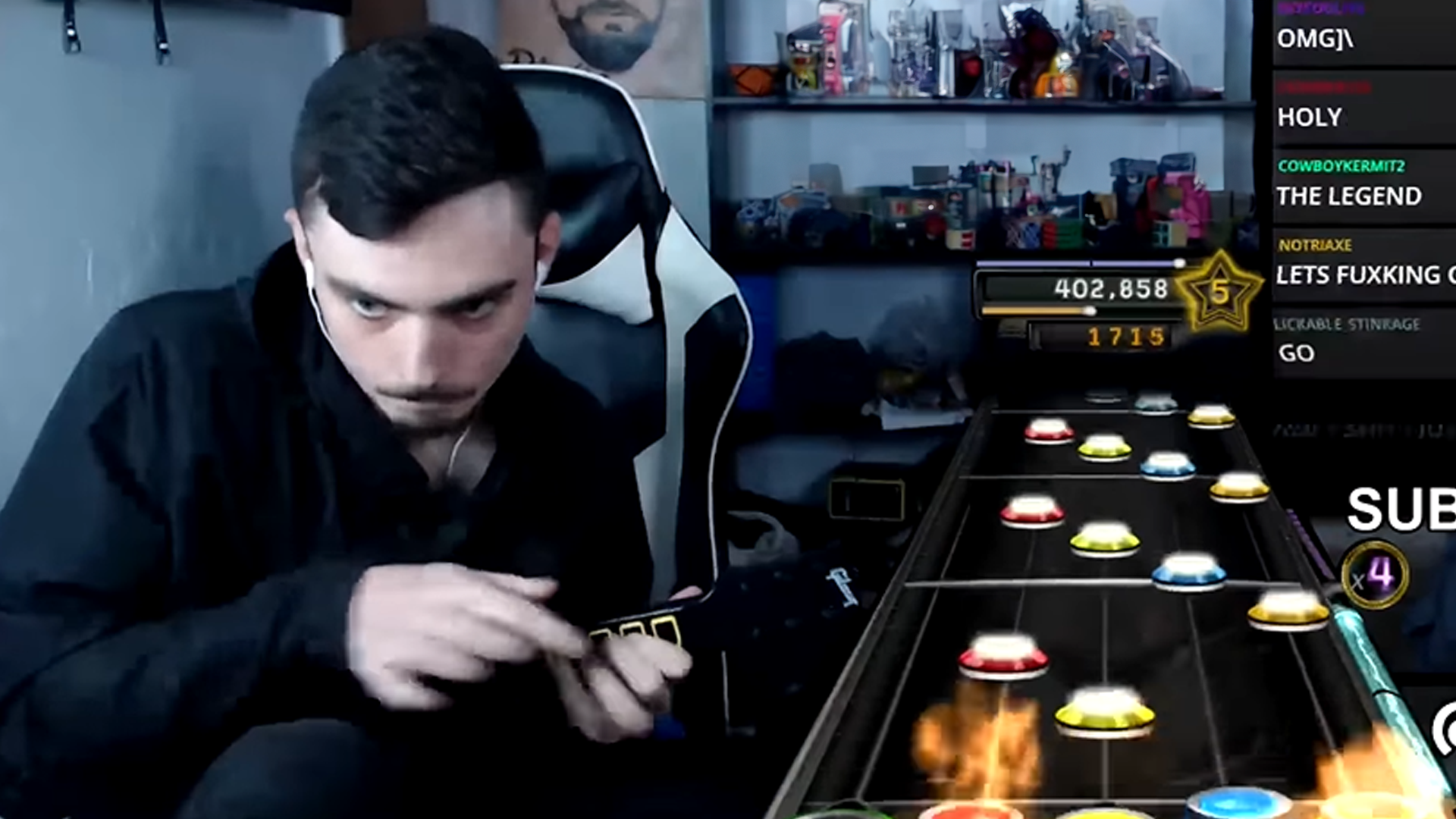 Gamer's 'Free Bird' Speedrun on 'Guitar Hero' a New World Record