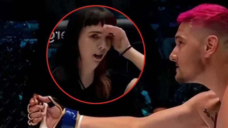 WATCH: MMA fighter pops the question right after losing his fight and it's a shitshow