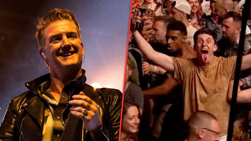 Queens Of The Stone Age go viral with epic footage of Glastonbury circle pit