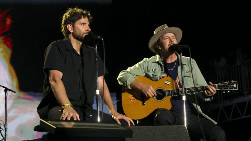 Bradley Cooper joins Pearl Jam onstage for rendition of Neil Young’s ‘Rockin in the Free World'