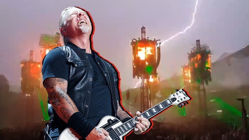 Watch the insane moment lightning strikes during Metallica’s ‘Master of Puppets’ performance