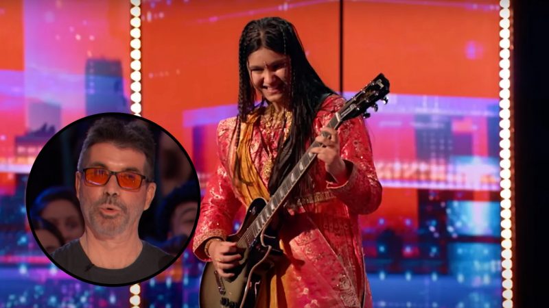 10 year old girl shreds Papa Roach’s ‘Last Resort’ on guitar on America’s Got Talent