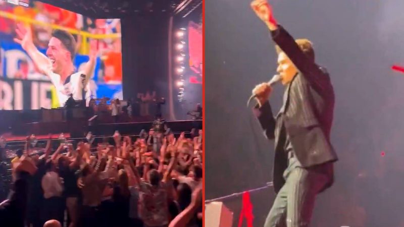 'Absolute scenes': The Killers interrupt their own show for important Euro 2024 moment