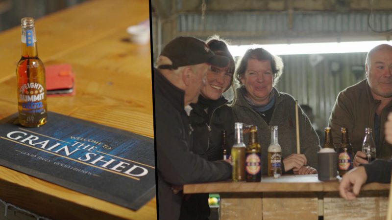 Legendary Kiwi lass converts shed into local pool hall after Southland pub shuts down