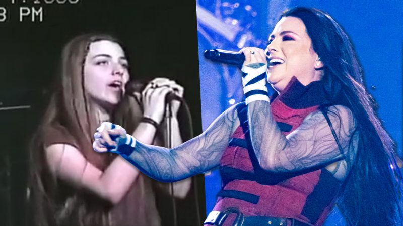 Unearthed footage shows Amy Lee from Evanescence’s powerful voice at just 17-years-old