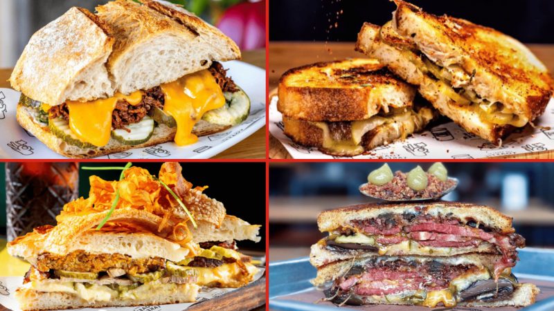 The top 14 toasties around NZ have been revealed - from pork belly to spicy meatball melts